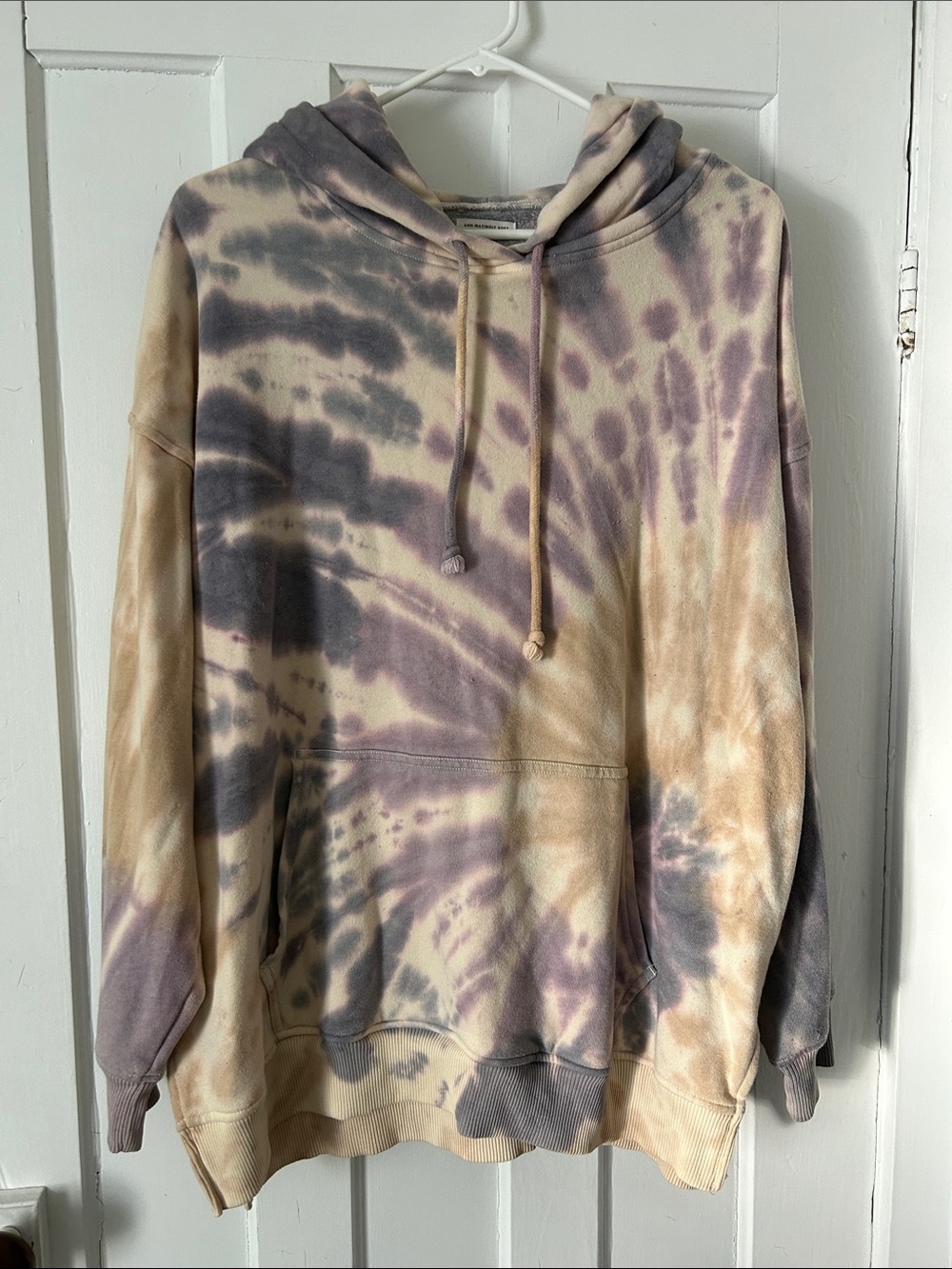American Eagle oversized tie dye hoodie, size S